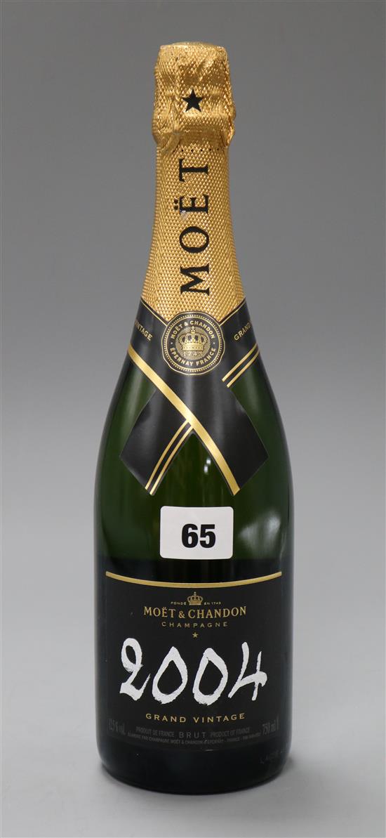 One bottle of Moet & Chandon 2004